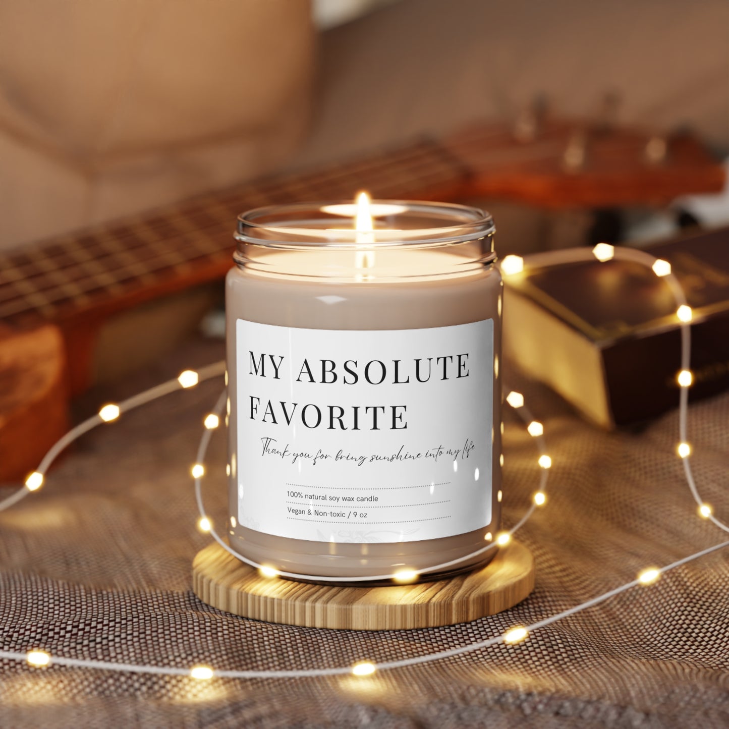 my absolute favorite - scented soy candle, 9oz