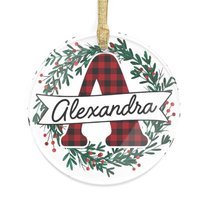 Custom Name Christmas Acrylic Ornament