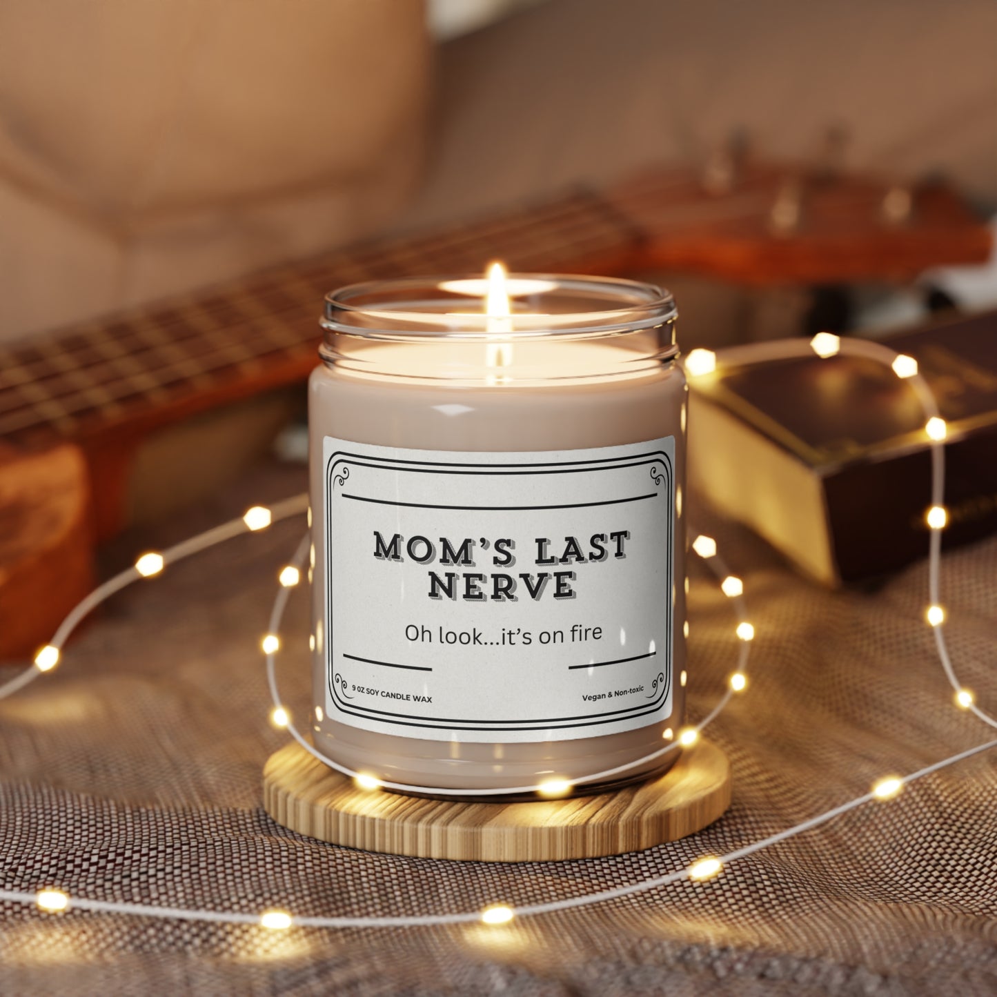 dear mom candle - scented soy candle, 9oz