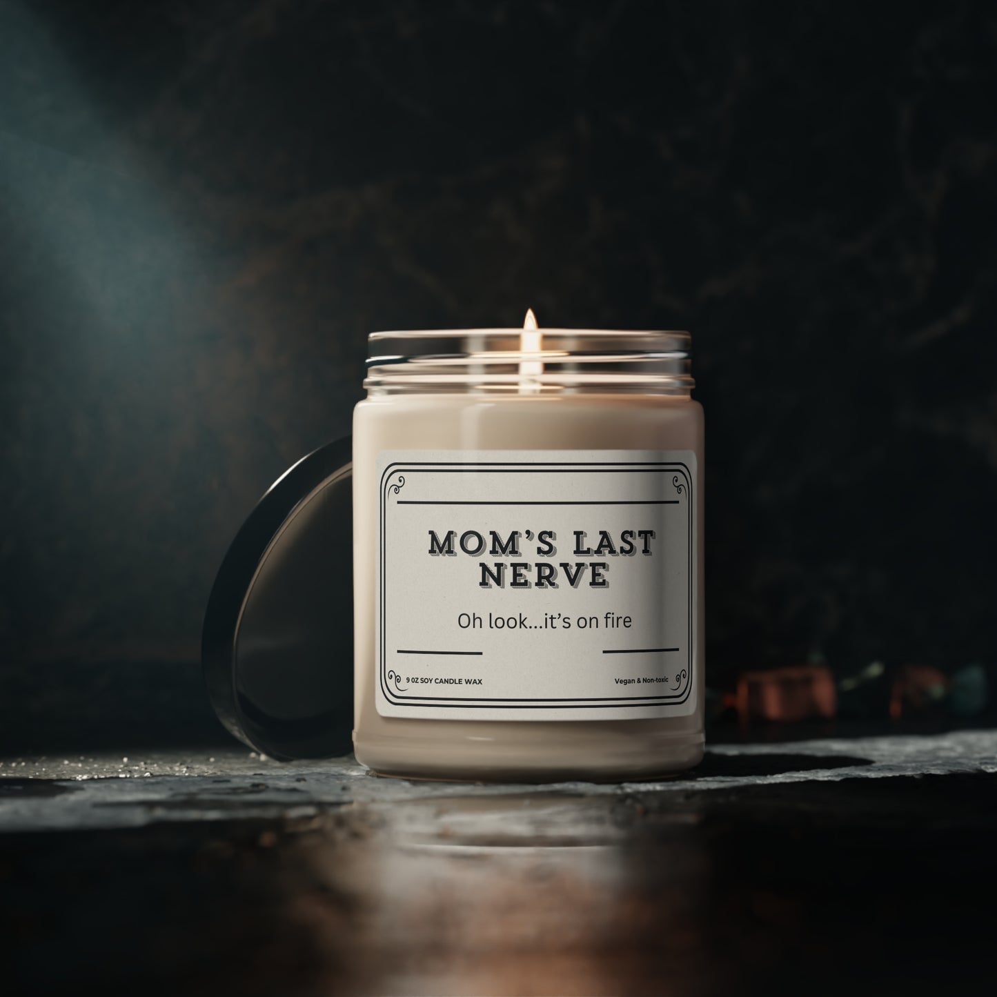 dear mom candle - scented soy candle, 9oz