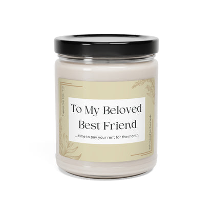 Best Friend Candle - Scented Soy Candle, 9oz